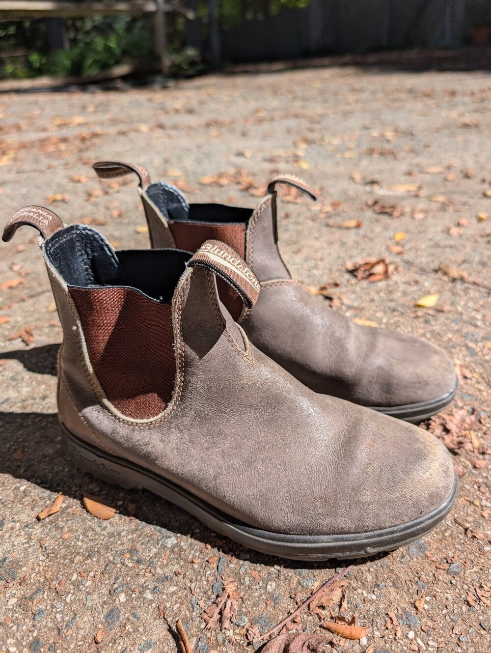Blundstone Brown Leather Chelsea Boots
